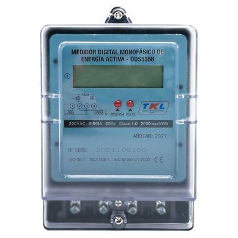 GENERICO - Medidor Digital Monofásico 60A TKL