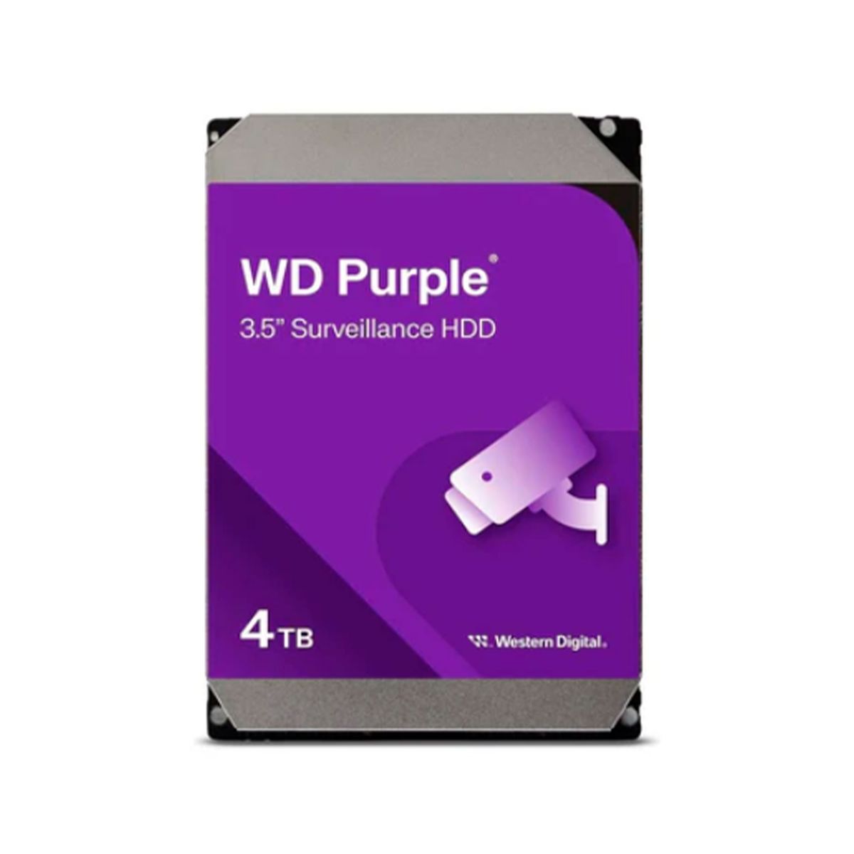 WESTERN DIGITAL - DISCO DURO INTERNO WESTERN DIGITAL PURPURA 4TB 3.5" SATA P/N: WD43PURZ