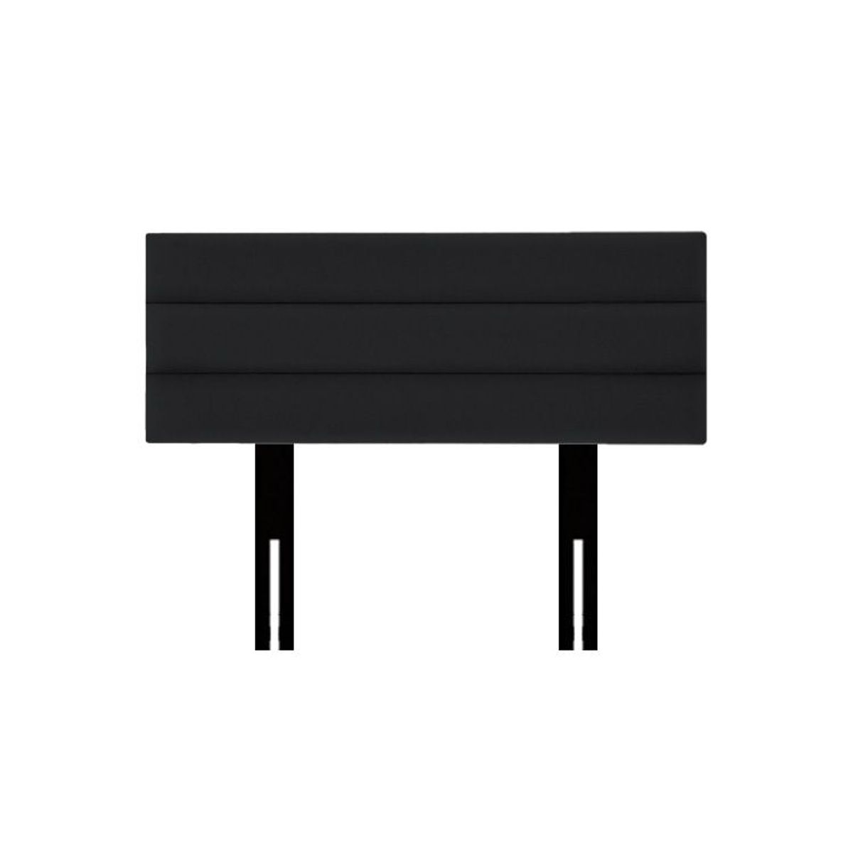 BARAKA HOME - Cabecera Pata ajustable Tuzla 1.5 plz- Negro