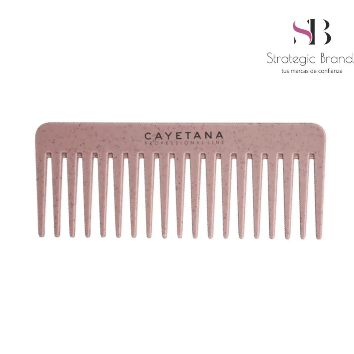 CAYETANA - Peine EcoFriendly ROSA  DESENREDANTE