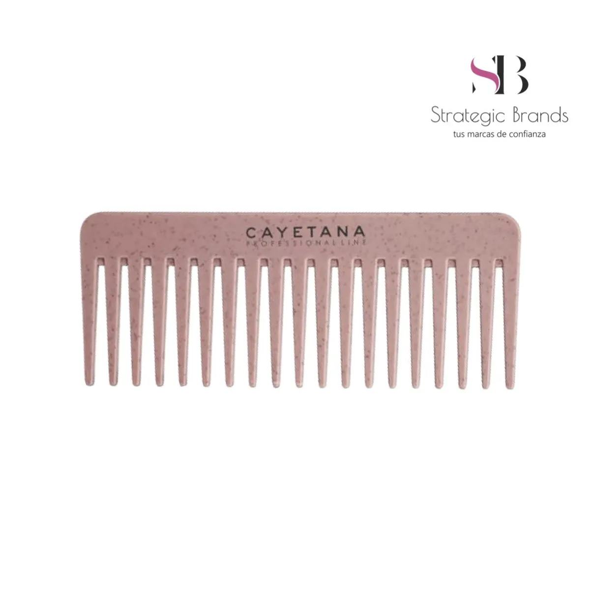 CAYETANA - Peine EcoFriendly ROSA  DESENREDANTE