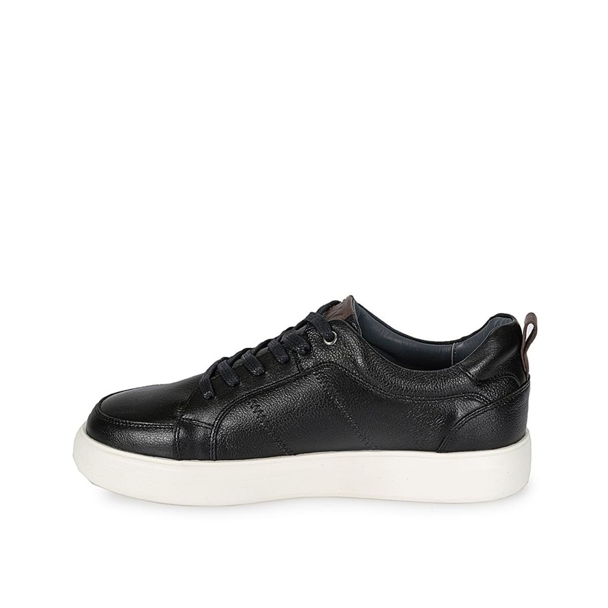 VIALE - Zapatilla Casual JOSE-025 Negro Viale Homme Cuero
