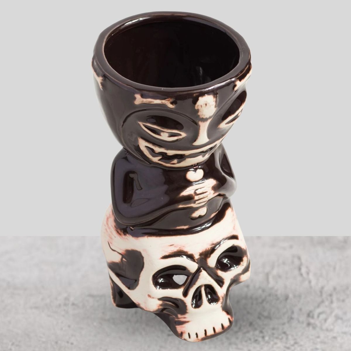 GENERICO - Vaso Tiki de 350 ml para tragos