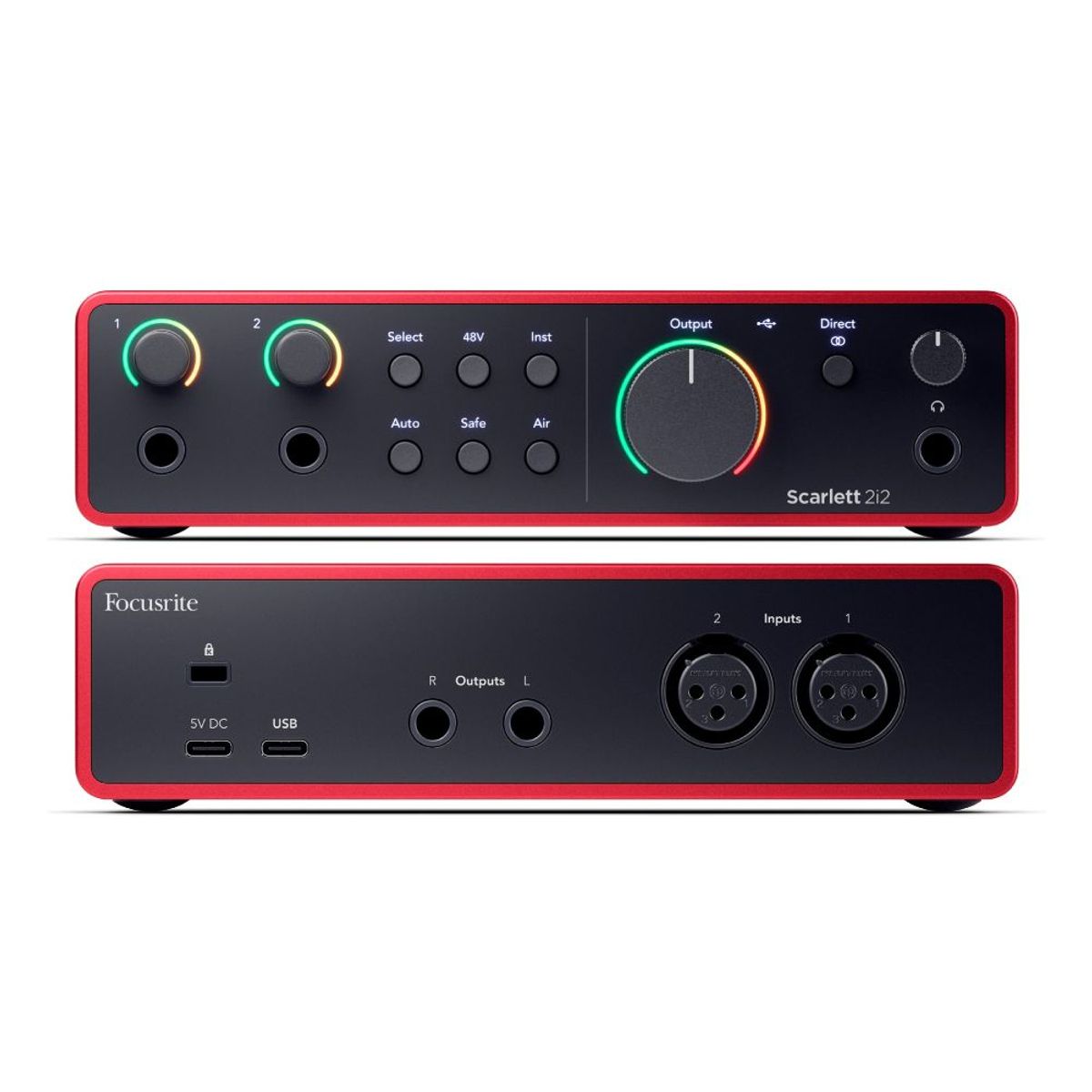 FOCUSRITE - 2i2 4ta Gen Focusrite Scarlett Interfaz