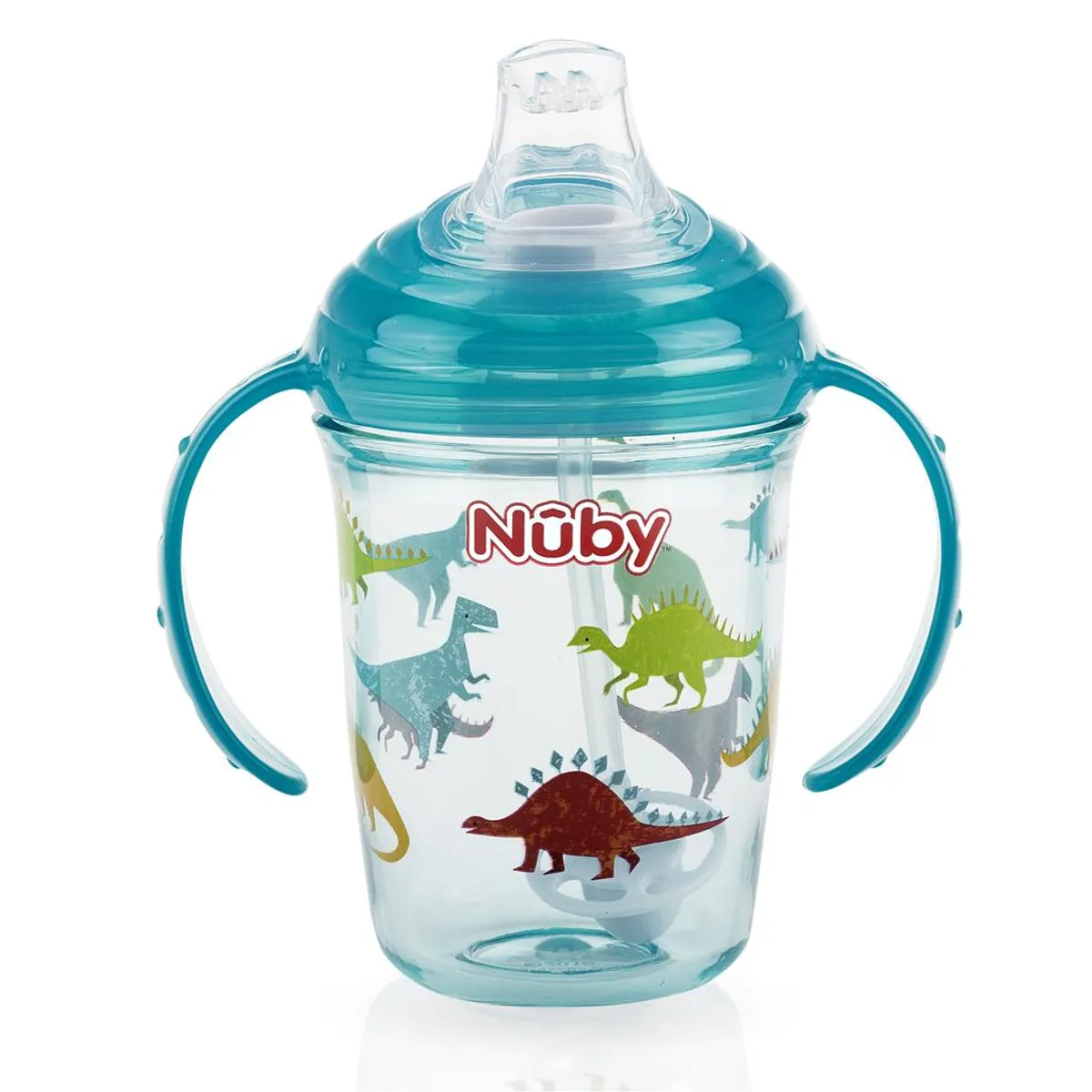 NUBY - Vaso 360 grados de Tritan 240 Ml Turqueza Nuby
