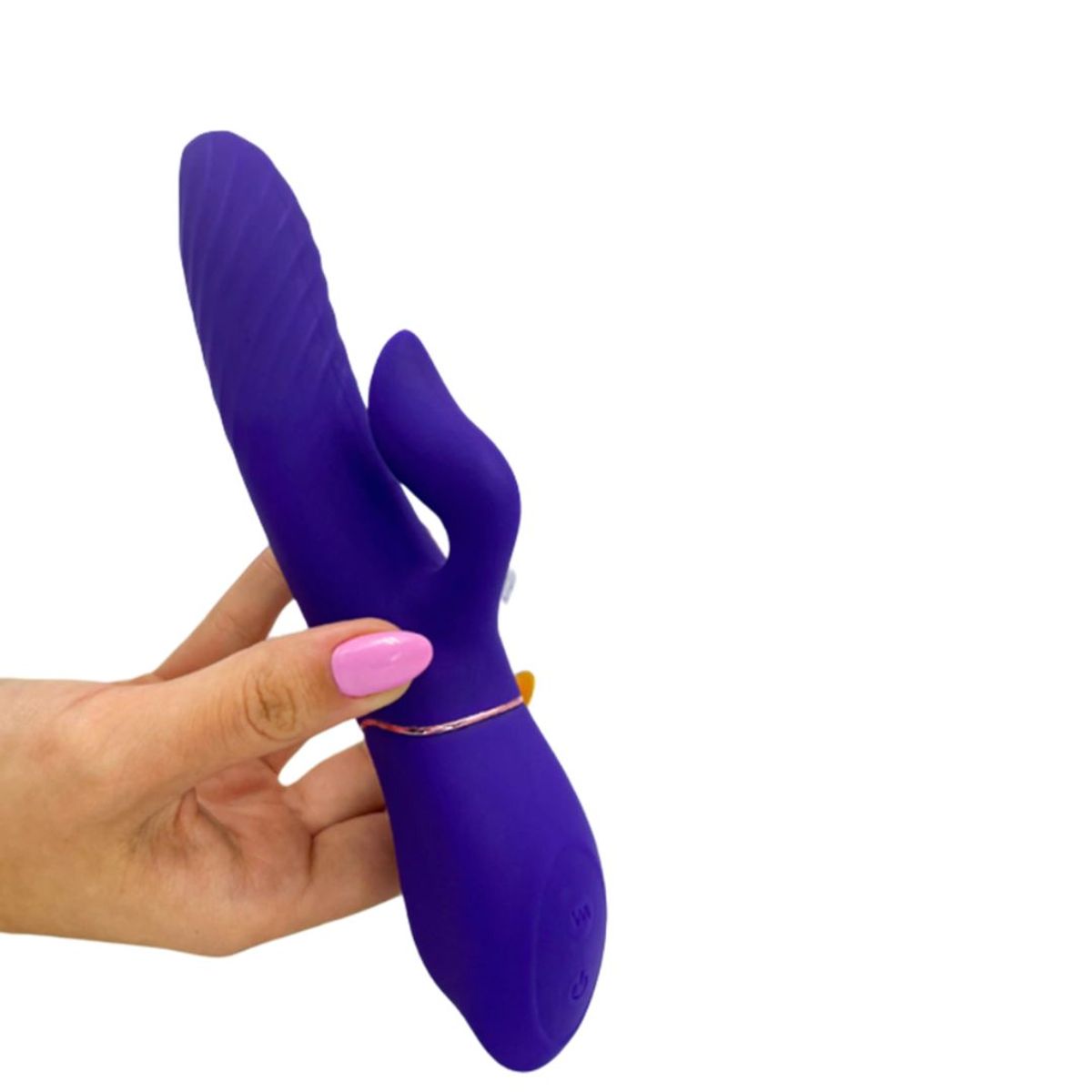 GENERICO - VIBRADOR JUMP RABBIT PULSADOR CON 9 MODOS DE VIBRACIÓN