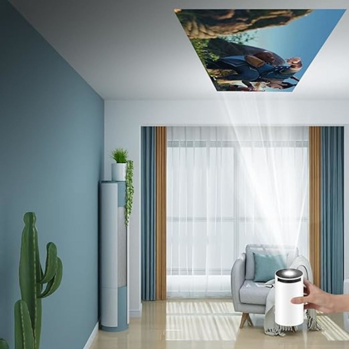 PUREPOWER - 2025 New Proyector Purepower Hy300 Wifi Portátil Hd 1080P Led