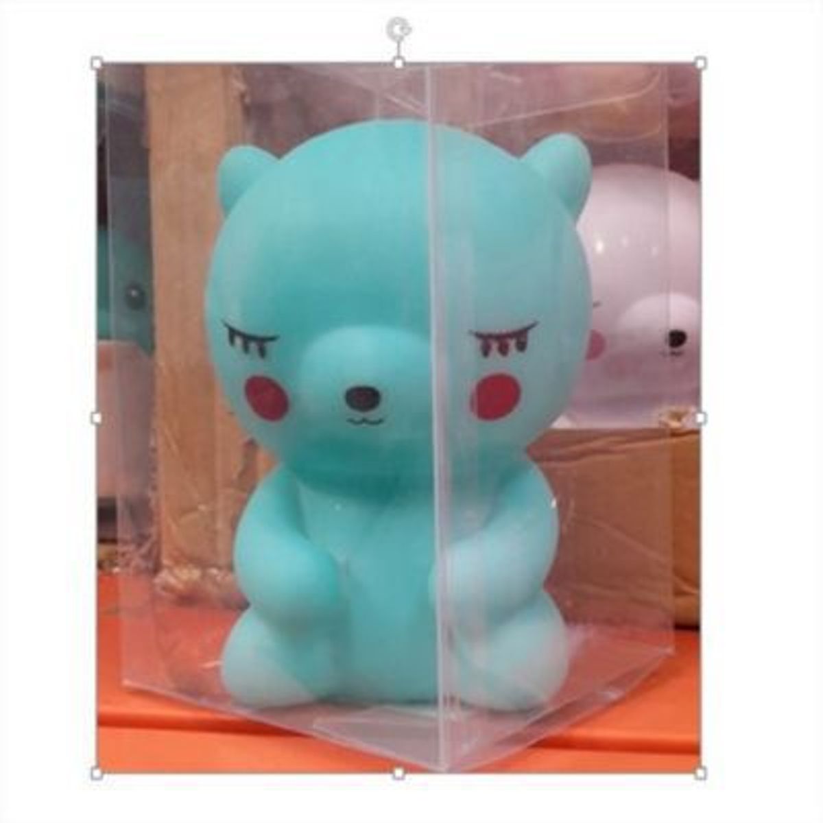 GENERICO - Mini Lampara Nocturna Luz Led Infantil Osito Celeste