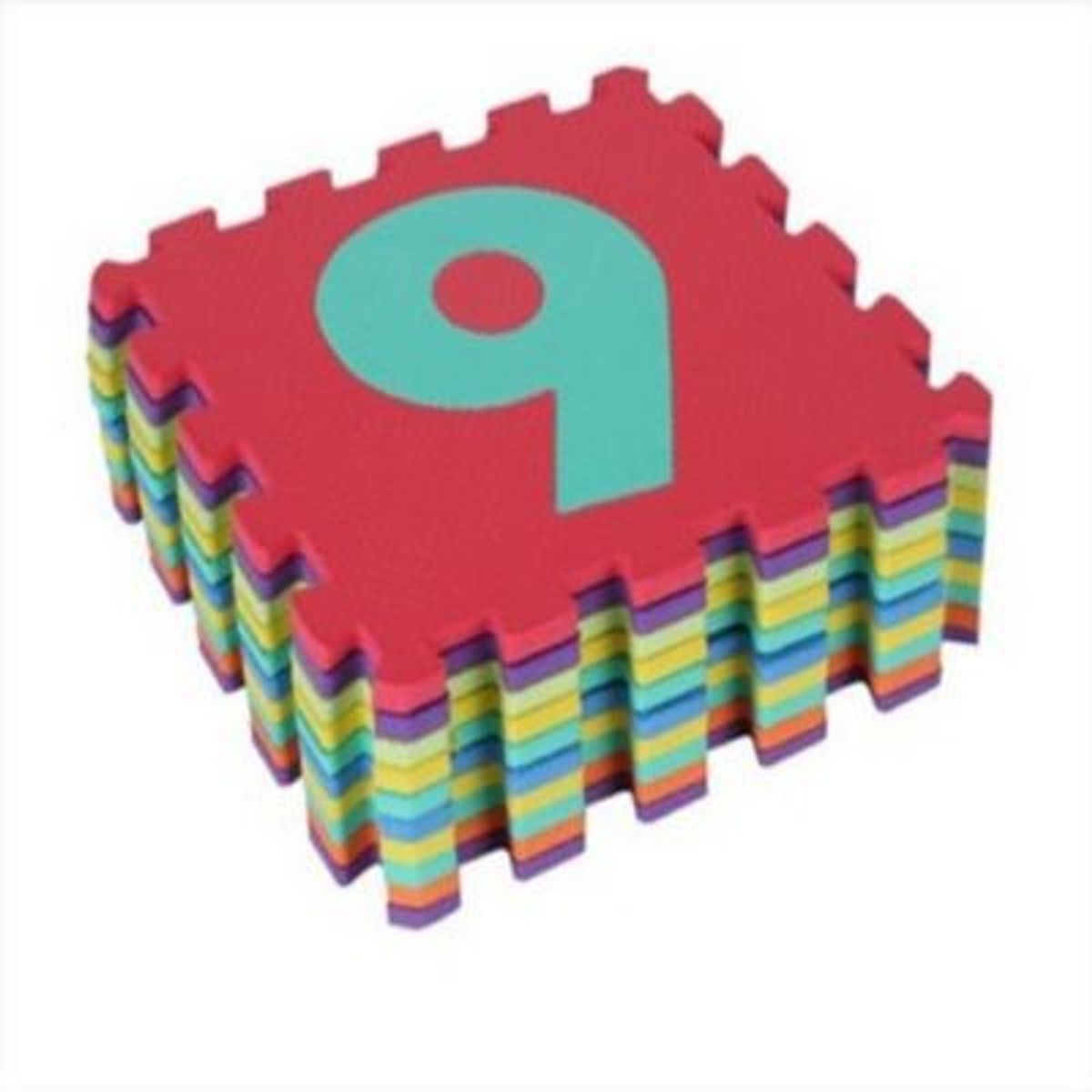 GENERICO - Pisos Alfombra Goma Eva Antigolpes Para Niños Bebes 10 Pzas