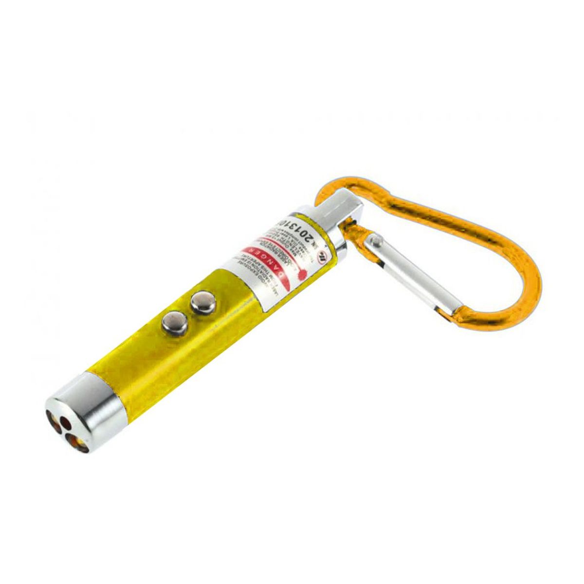 GENERICO - Llavero Pack X3 Linterna Uv