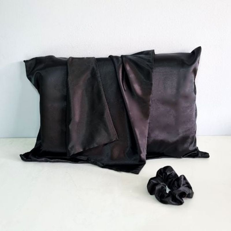 SANTOS RIZOS - Fundas de Satín Evita rotura capilar disminuya FRIZZ