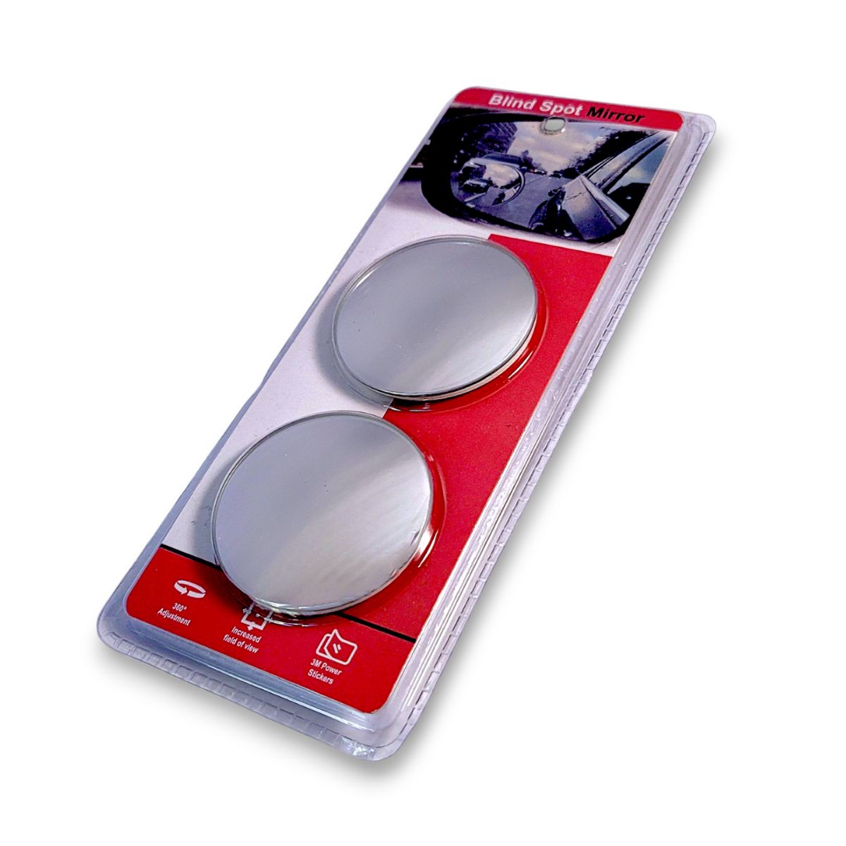 GENERICO - Espejo Retrovisor Punto Ciego - Pack X2 Espejos Circulares