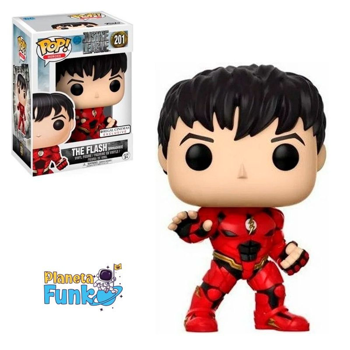 FUNKO - THE FLASH UNMASKED 201 FUNKO POP