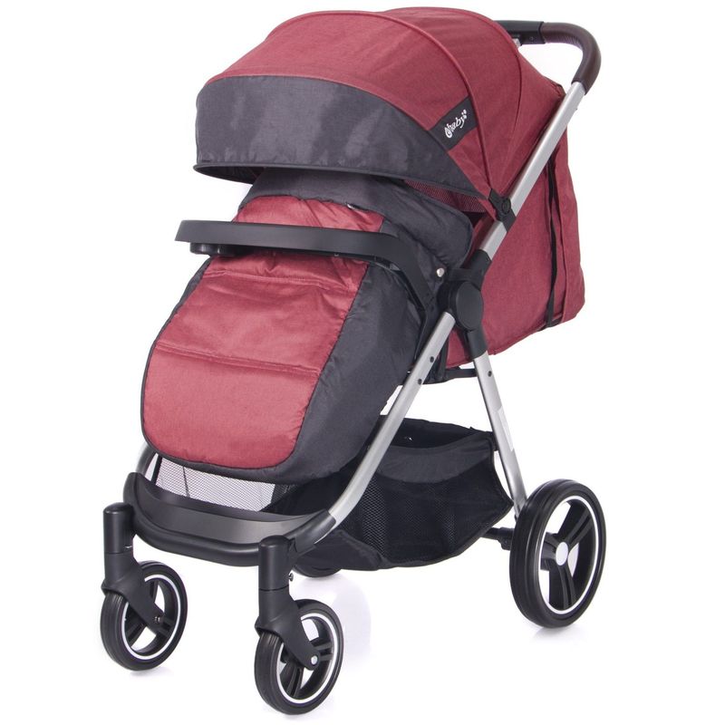 EBABY - Coche de paseo Atton Deluxe Ebaby EB134 Rojo