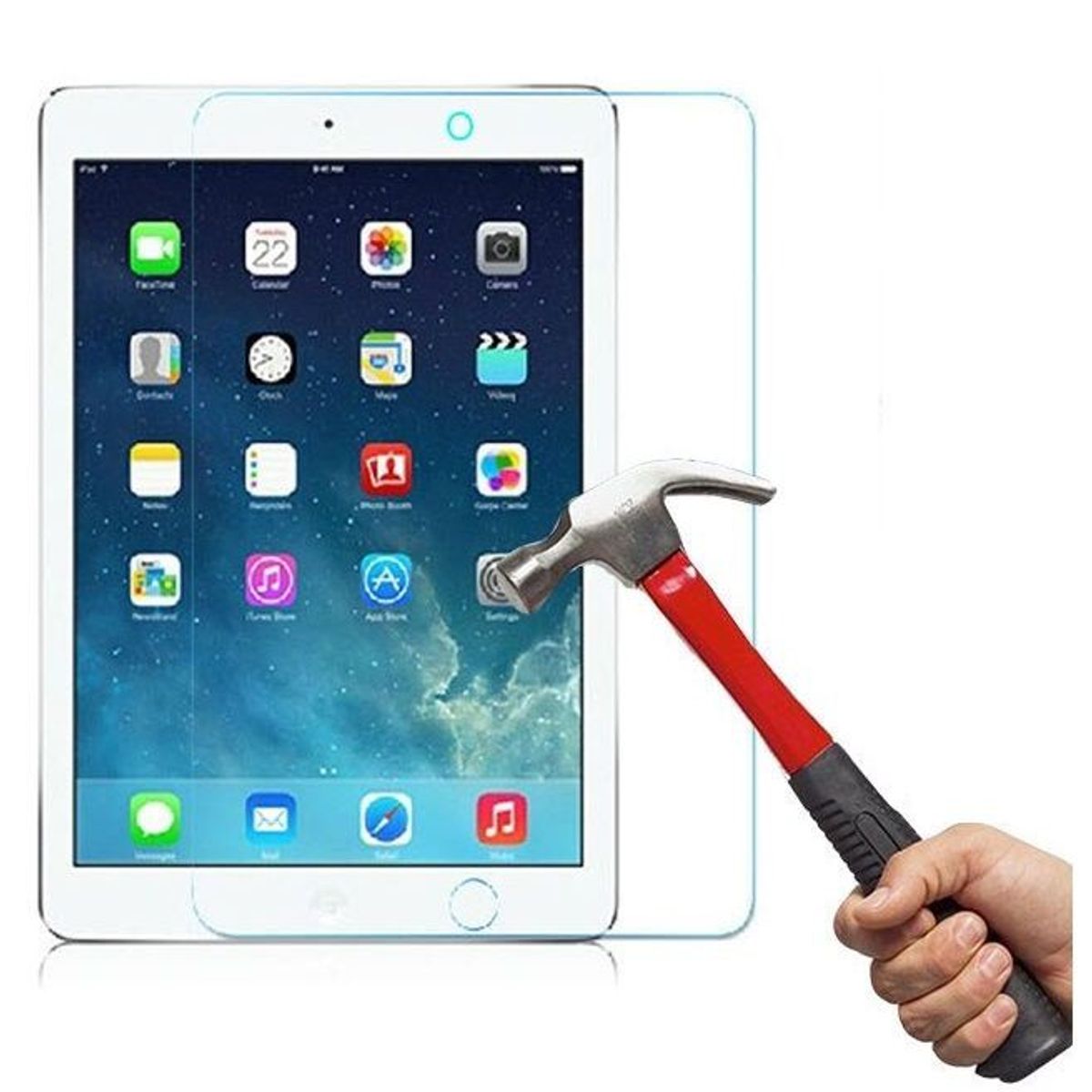GENERICO - Protector de Pantalla de Vidrio Templado para iPad Mini 3 A1599 A1600