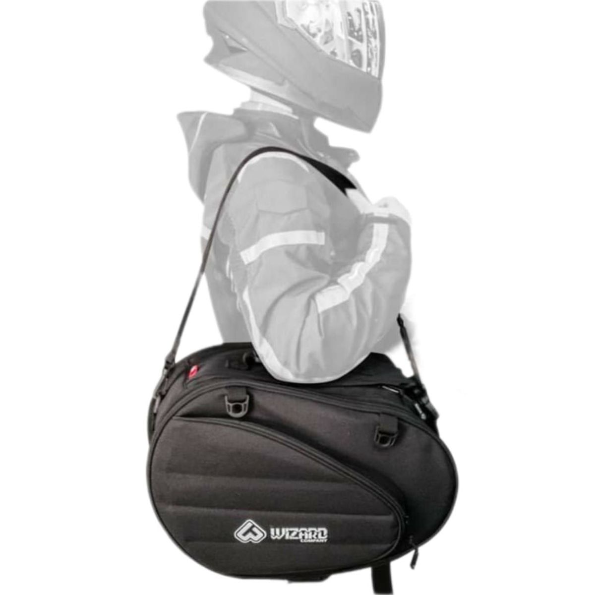 WIZARD - ALFORJA DOOM WIZARD NEGRO