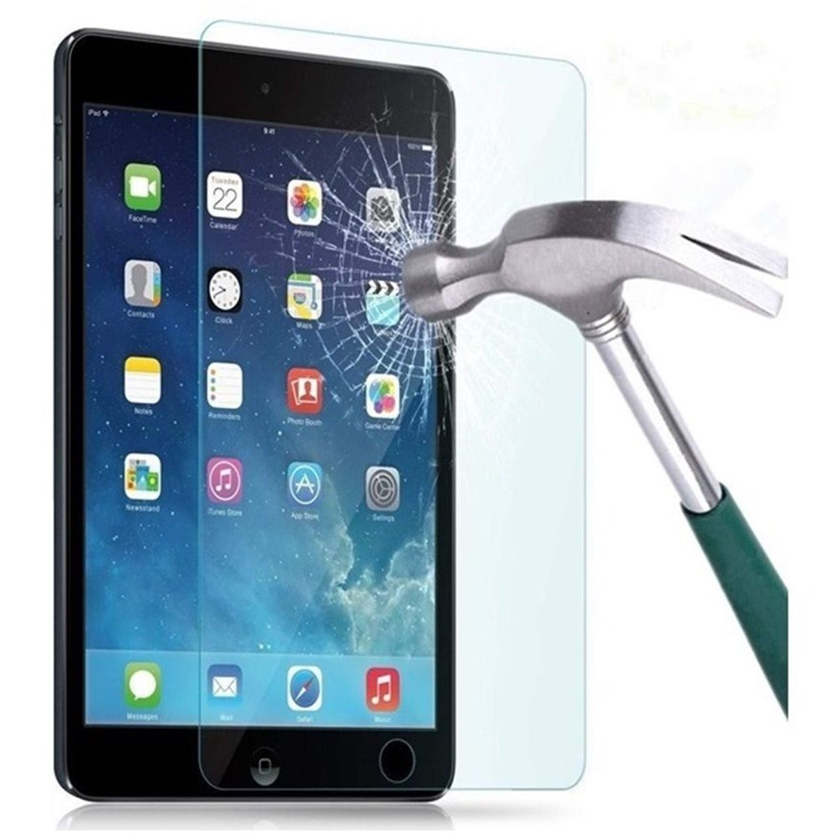 GENERICO - Protector de Pantalla de Vidrio Templado para iPad Mini 4 A1538 A1550