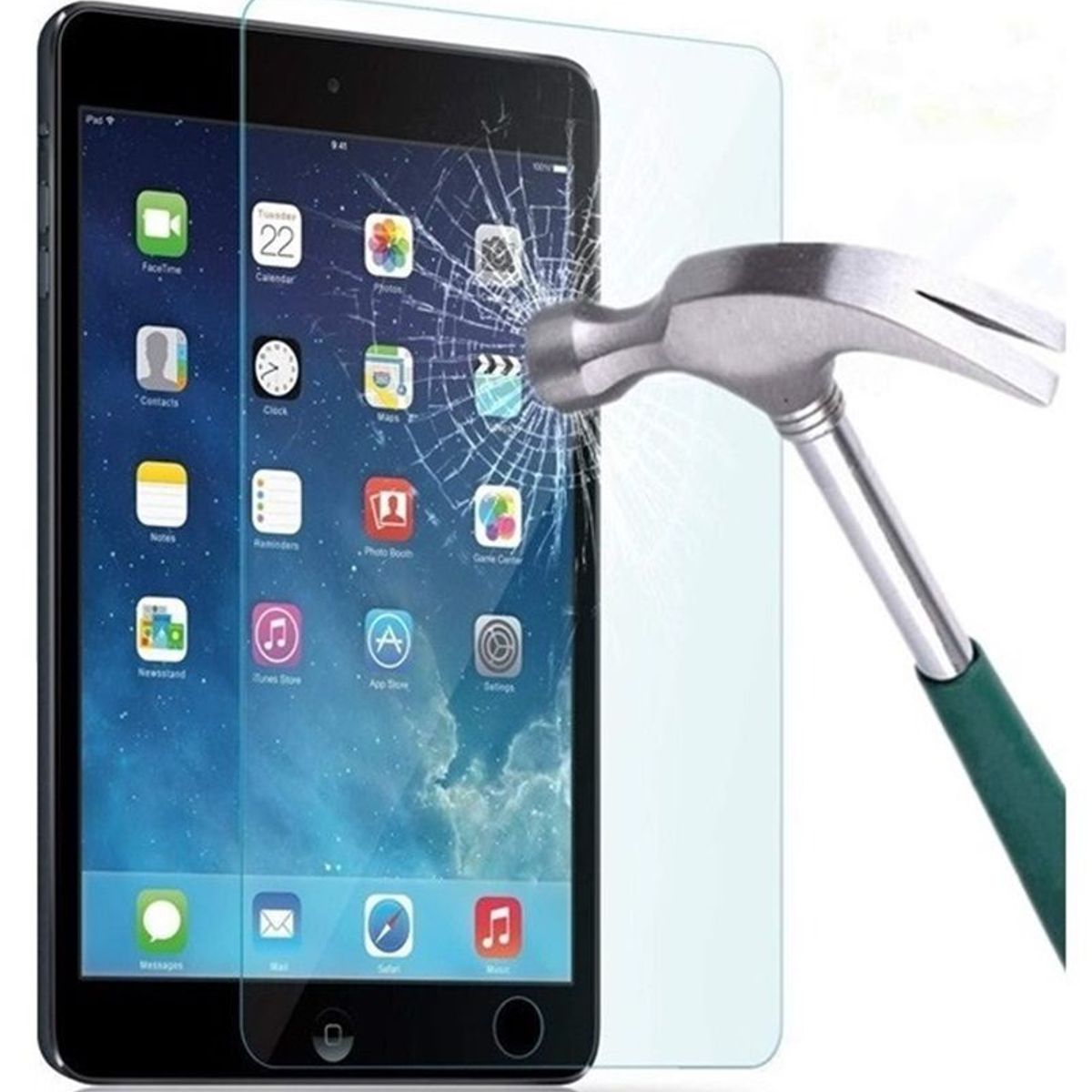 GENERICO - Protector de Pantalla de Vidrio Templado para iPad Mini 5 A2133 A2124