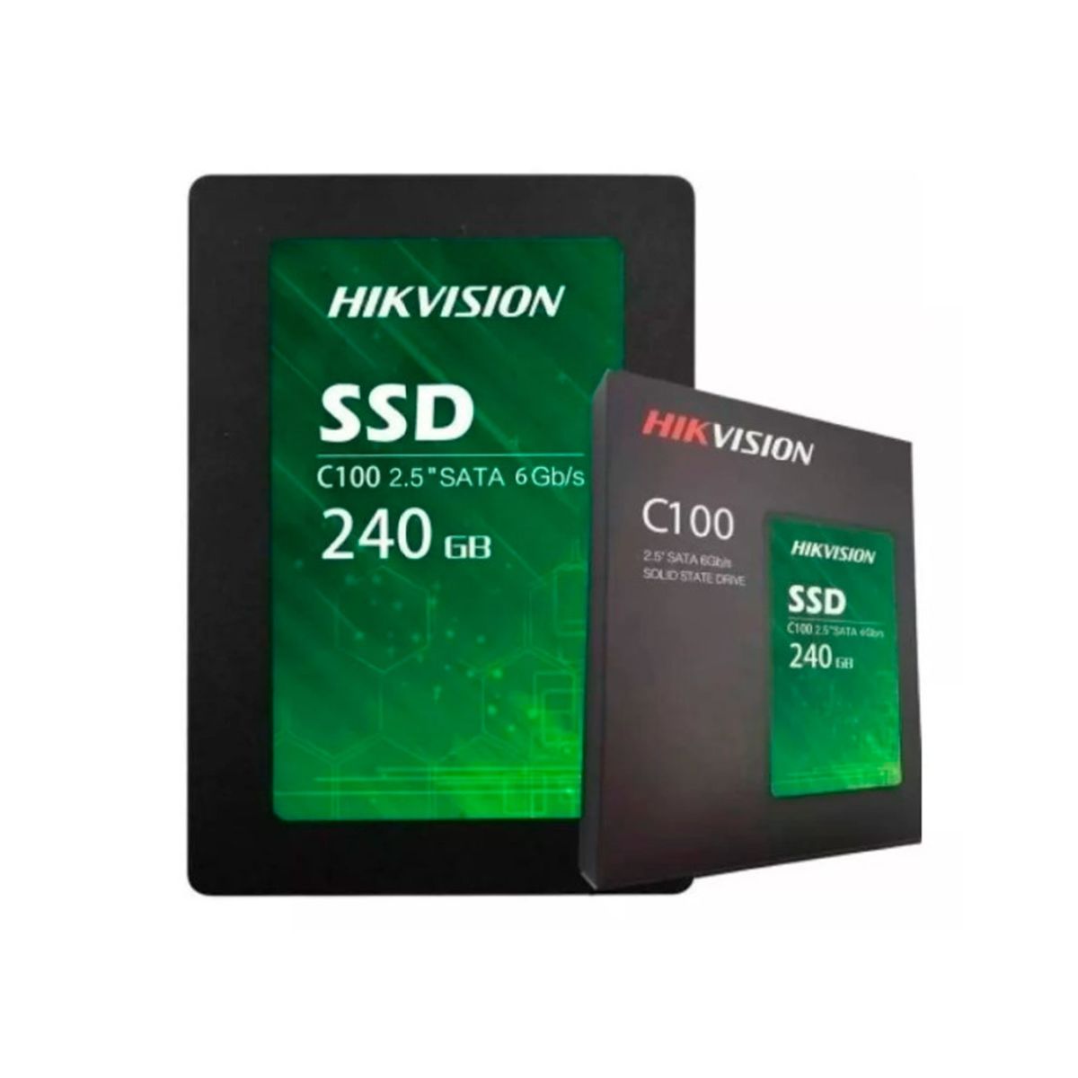 HIKVISION - DISCO SOLIDO INTERNO HIKVISION C100 240GB SATA P/N: HS-SSD-C100/240G