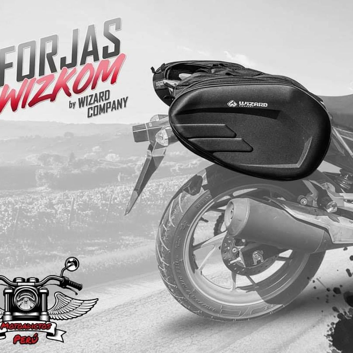 WIZARD - ALFORJA WIZCOM WIZARD TELA