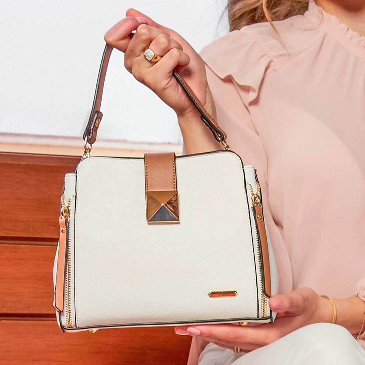 ADV - Cartera Mini Casual FIO-CM48 HuesMoca ADV