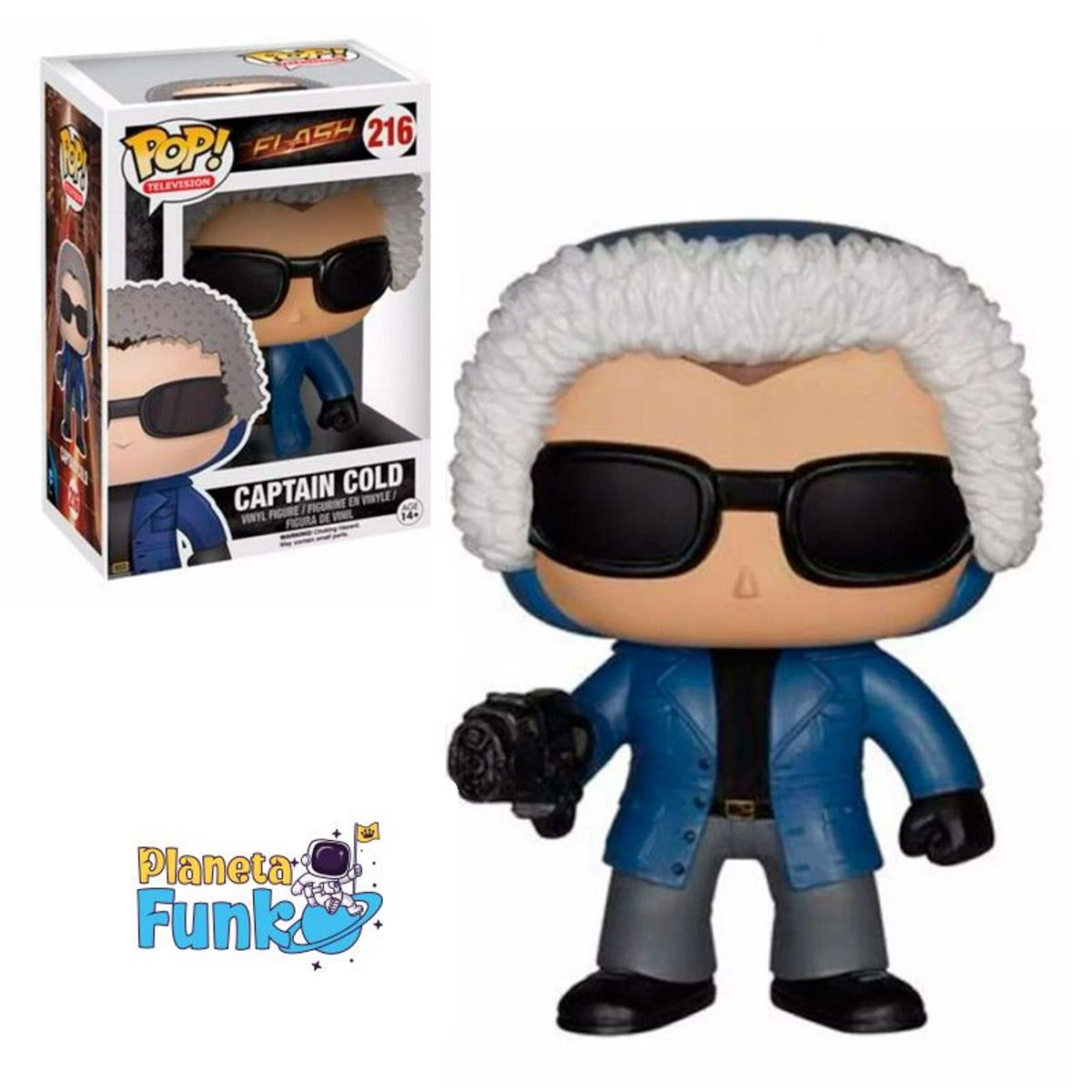 FUNKO - THE FLASH CAPTAIN COLD FUNKO POP 216