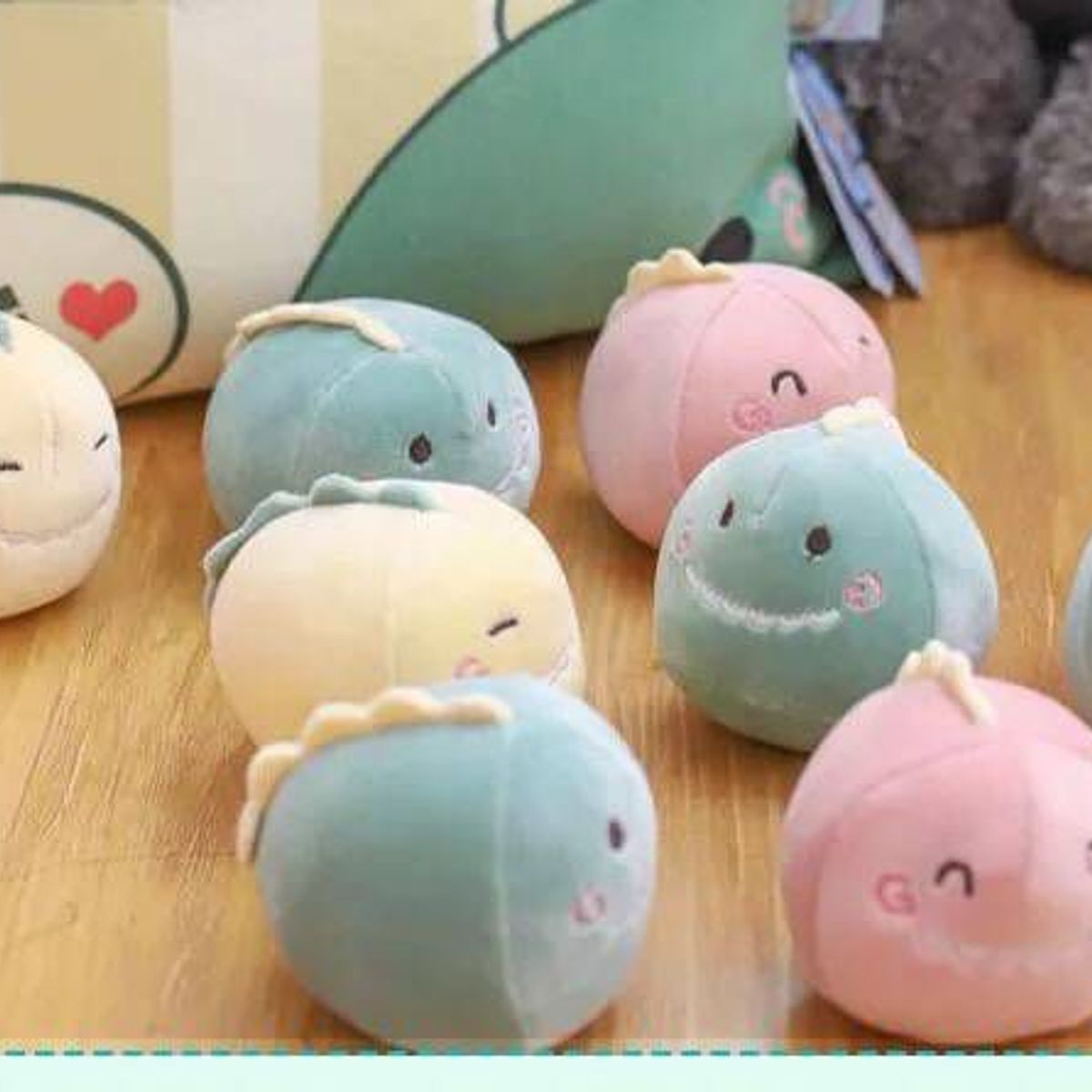 GENERICO - BOLSA DE PELUCHES BABY DINO KAWAII