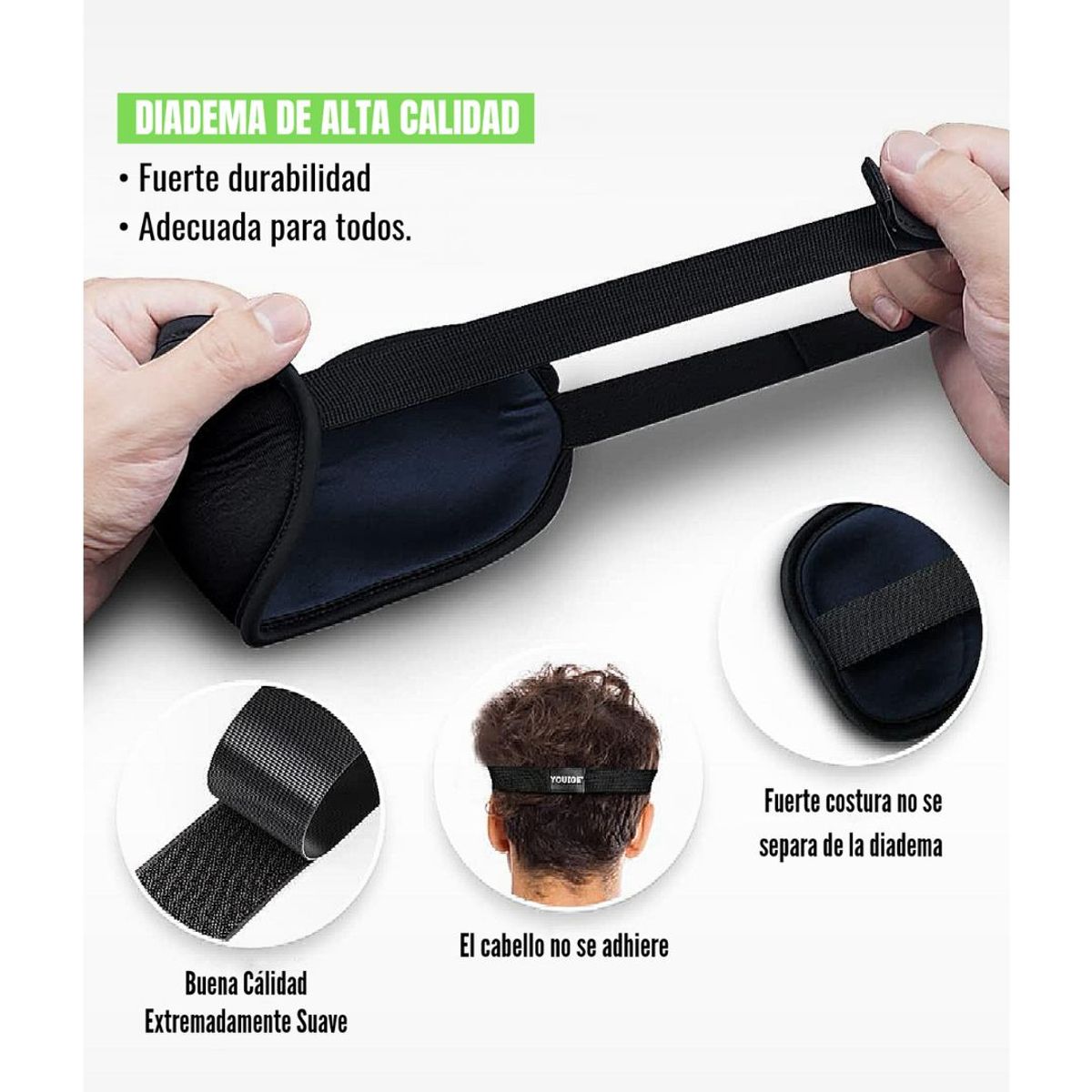 GENERICO - Antifaz Mascara para dormir Unisex Liviano Contorno 3D Negro -YOUIGE