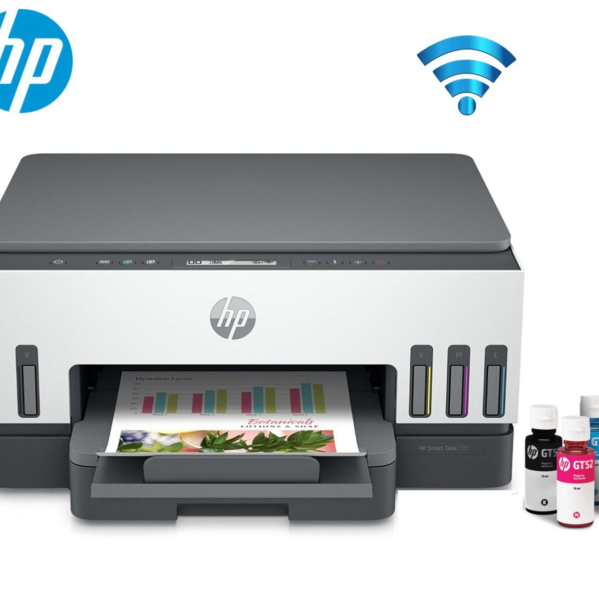 HP - IMPRESORA HP SMART TANK 720 MULTIFUNCIONAL WIFI DUPLEX 6UU46A