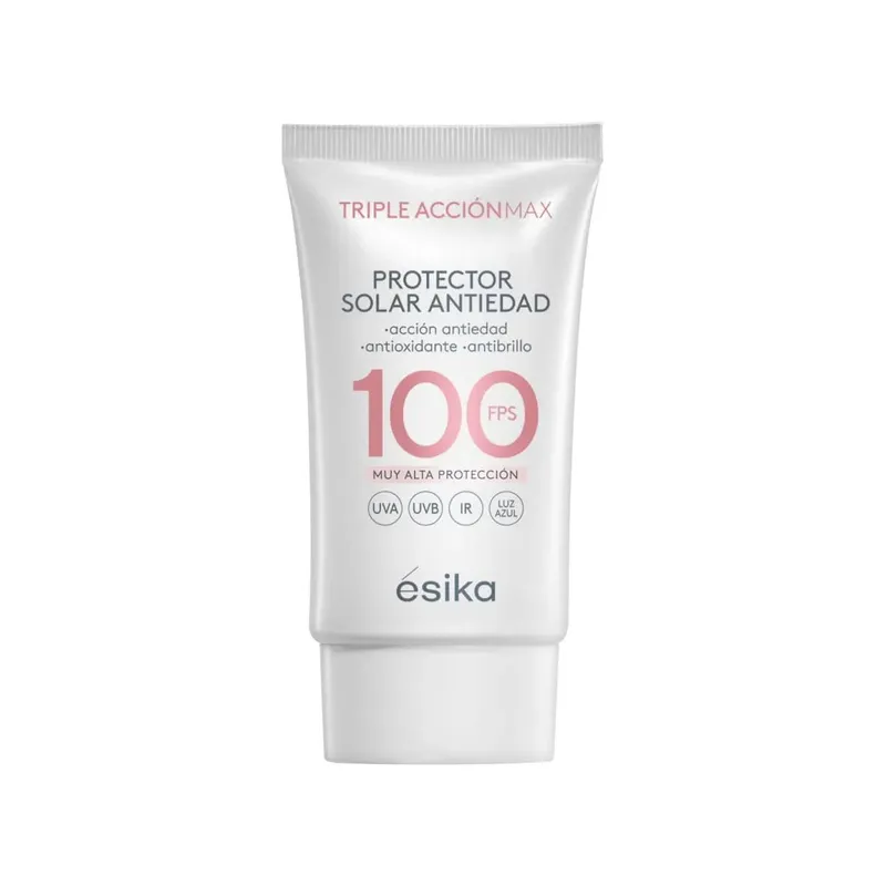 ESIKA - Protector Solar Facial Antiedad FPS 100 Triple Acción Max