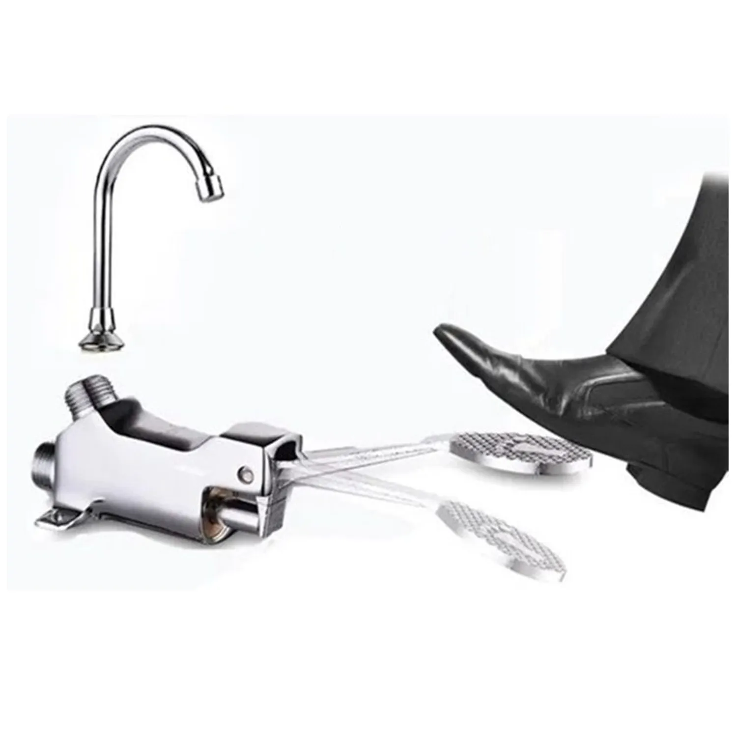 Lavaplatos VÃ¡lvula Pedal Para Lavamanos Valvula Pedal Con