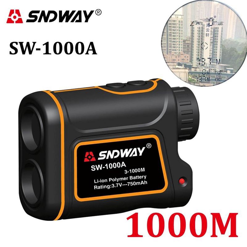 SNDWAY - Medidor Distancia Laser 1000m Telescopio Monocular Sndway