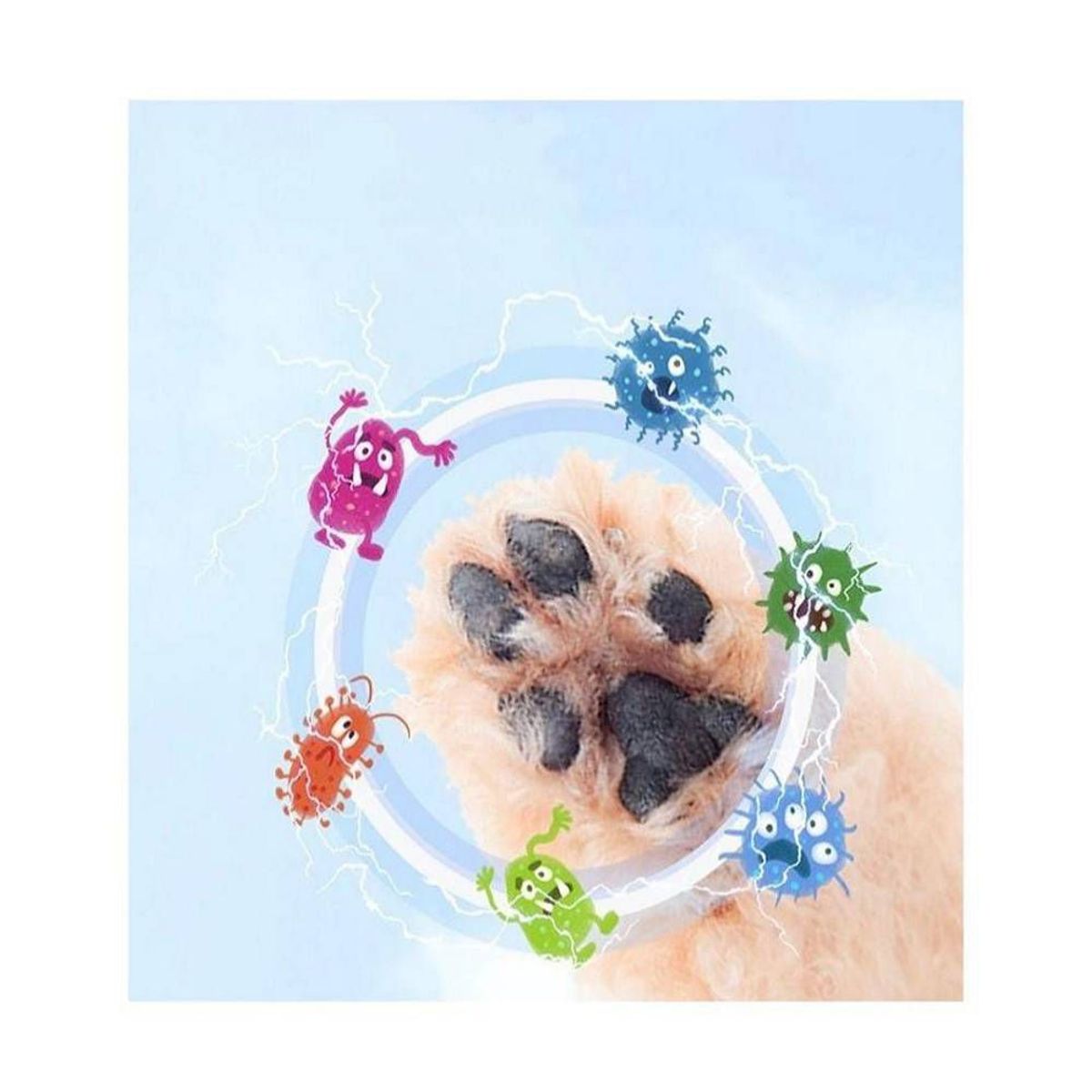 GENERICO - Limpiador Portatil para Patas de Perro Mascota Rosado