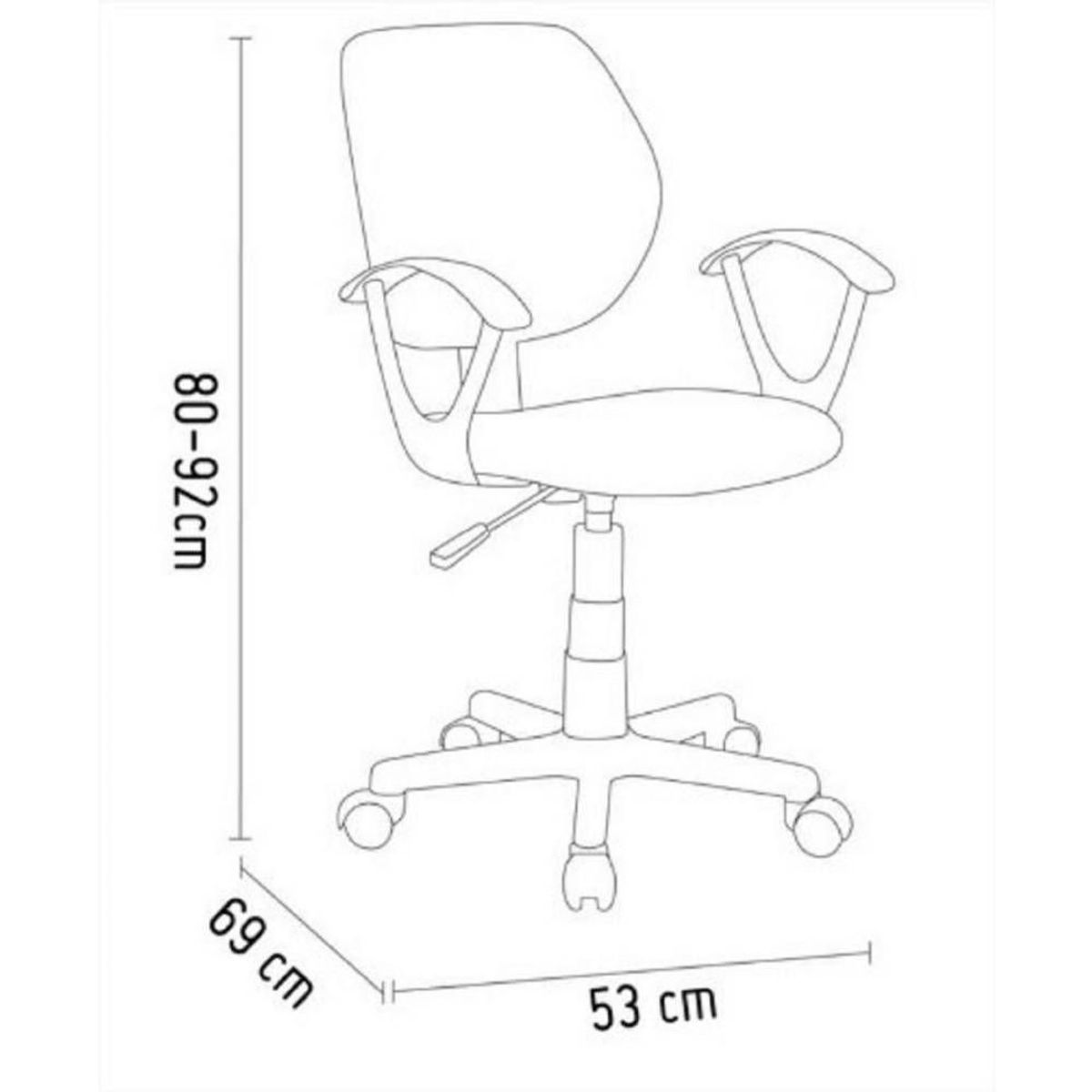 GENERICO - Silla de Escritorio Oficina Avignon Negro
