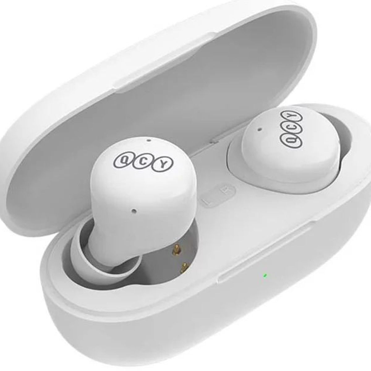 QCY - QCY - Audífonos inalámbricos YouthBuds T17 BT 5.3 26 hrs ENC - Blanco