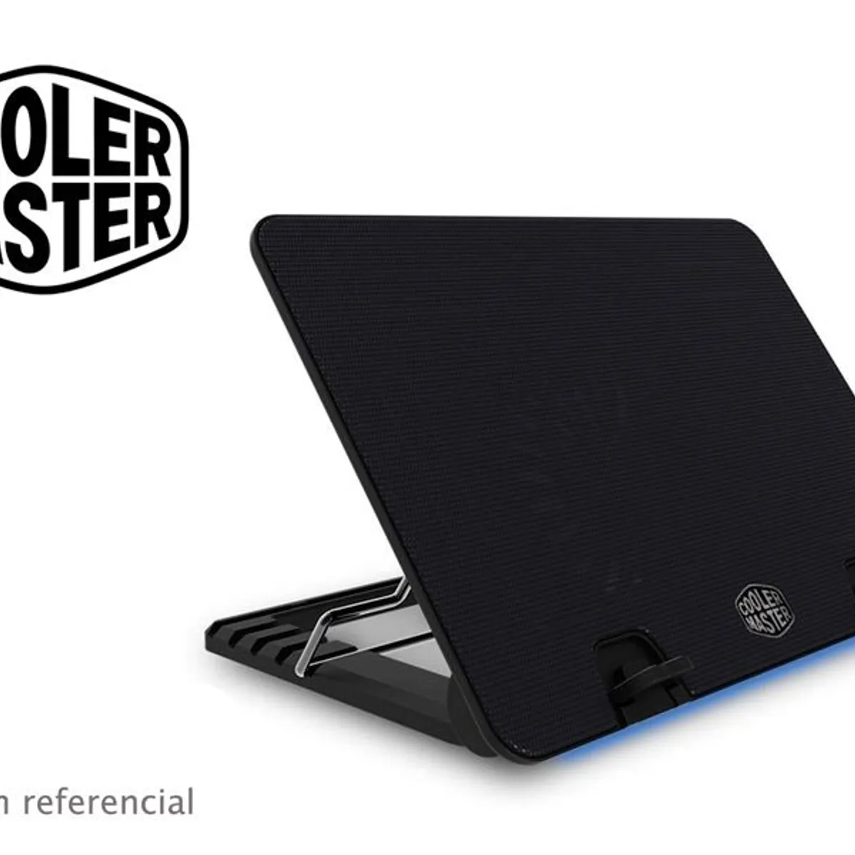 COOLER MASTER - COOLER MASTER NOTEPAL ERGOSTAND IV LED BLUE COOLER PARA NOTEBOOK