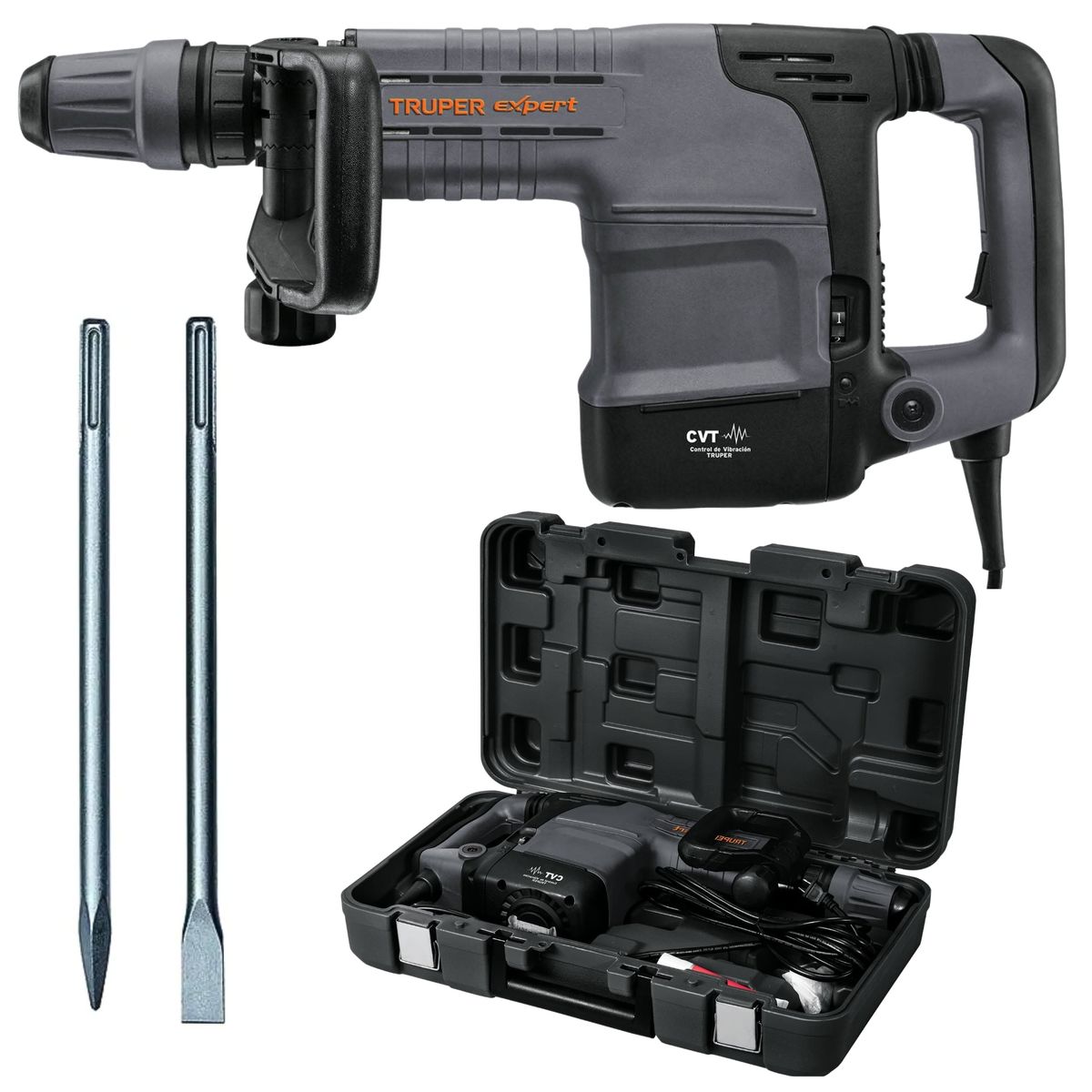 TRUPER - Martillo demoledor 1500W, 25 Joules, 220V Truper Expert