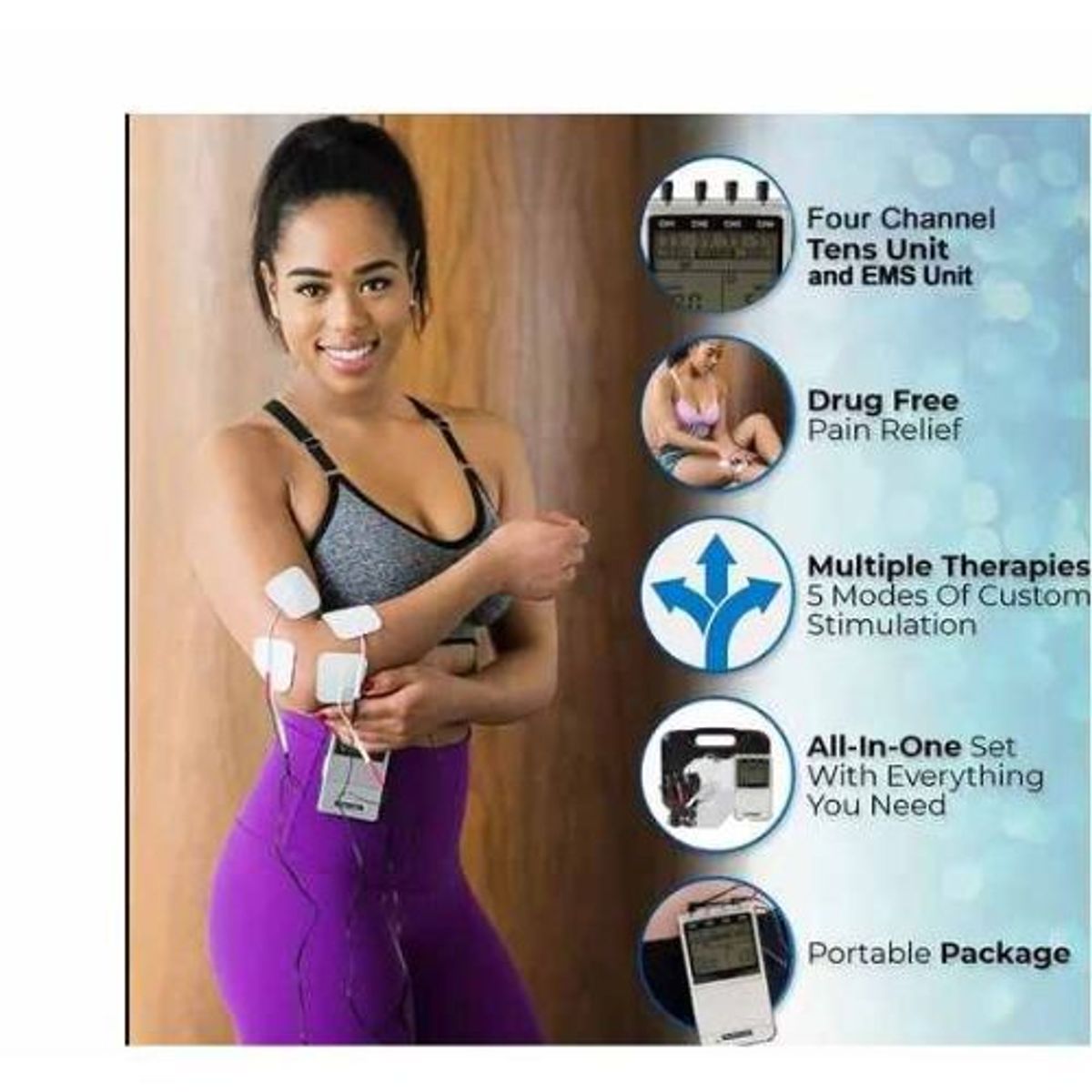 GENERICO - Electroestimulador - Unidad TENS 7000