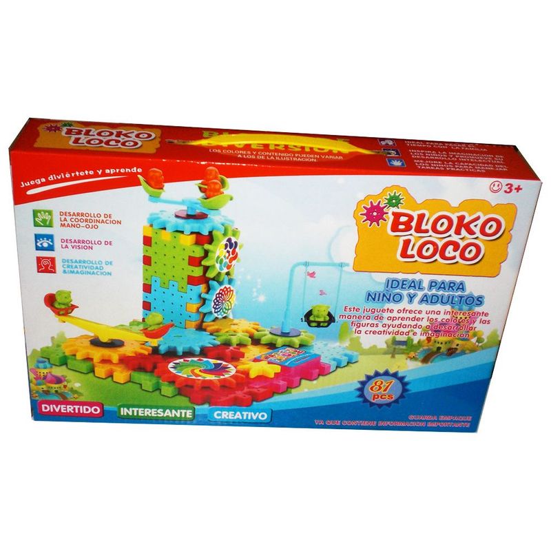 GENERICO - juego ROMPECABEZA TRIDIMENSIONAL BLOKO LOCO