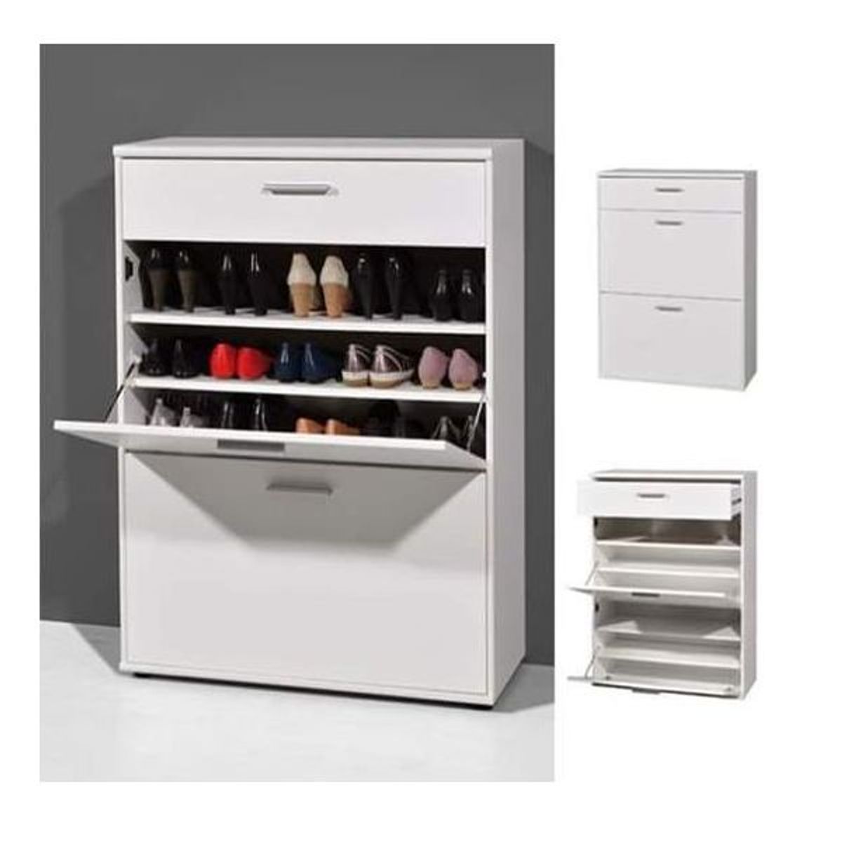 GENERICO - ZAPATERA DELCOR - LA CASA DEL MUEBLERO - BLANCO