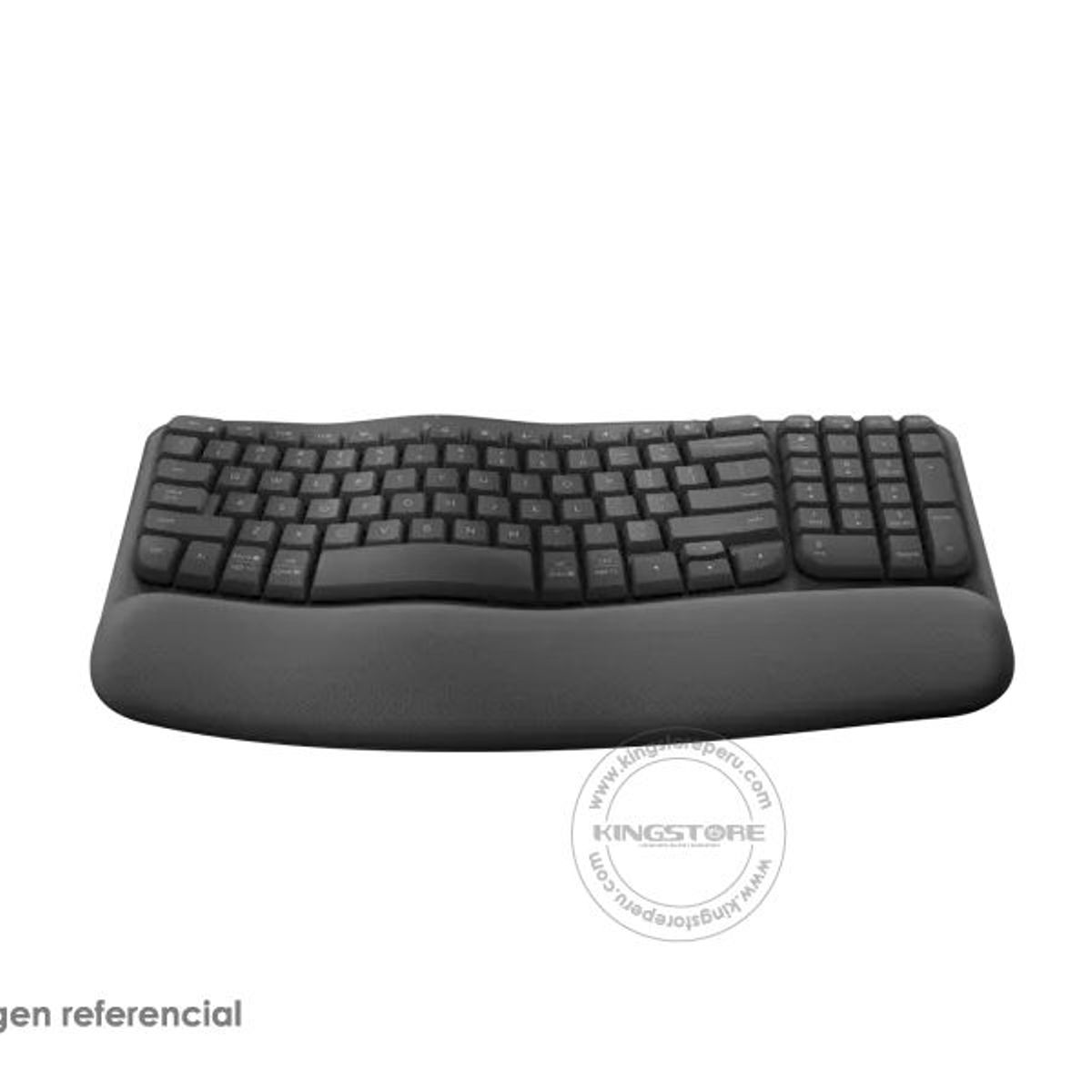 LOGITECH - Teclado Logitech Ergo Wave Wireless Bolt BT  Grafito 920-012278