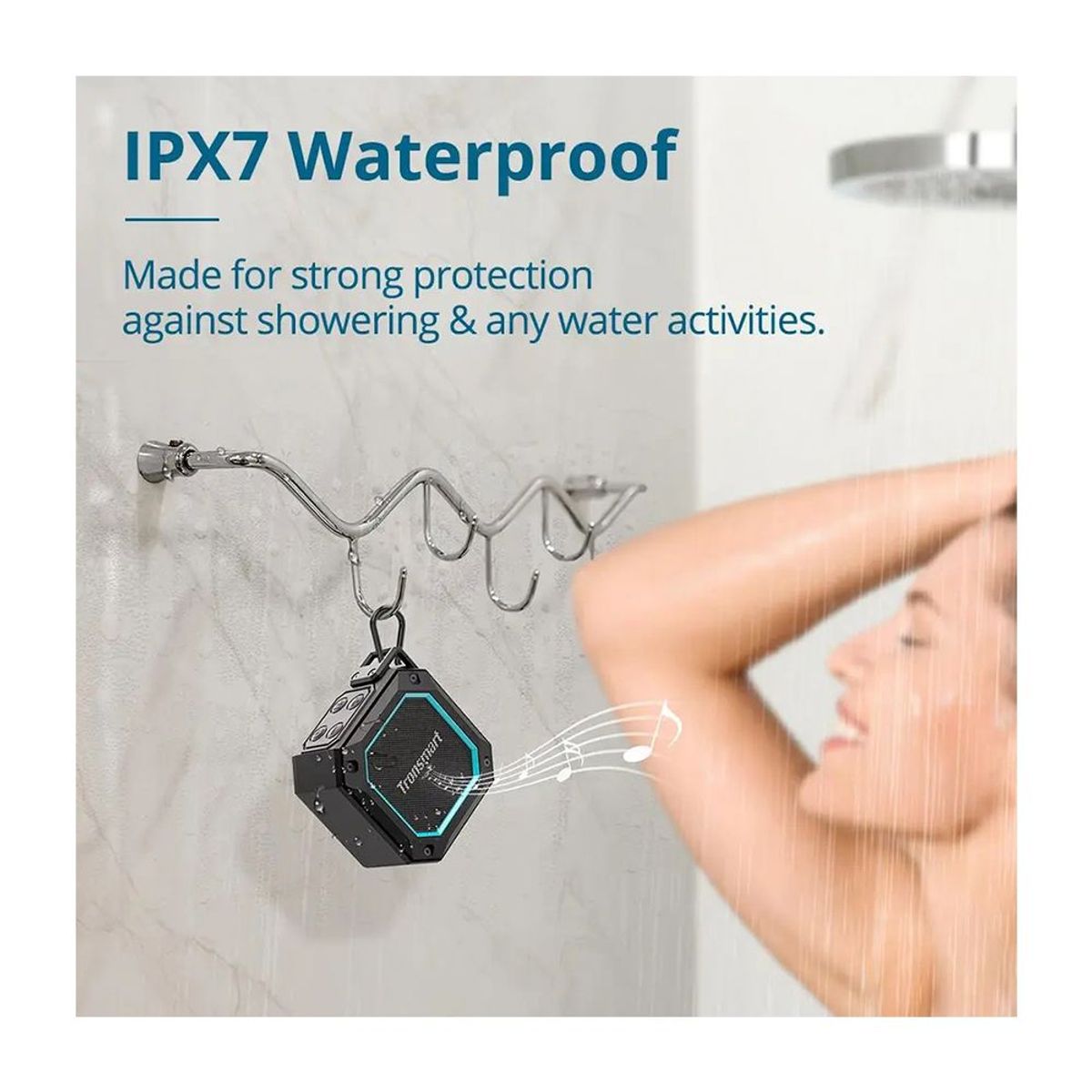 TRONSMART - Parlante Para Playa Bluetooth 5.3 Playa Tronsmart Groove 2  Acuatico