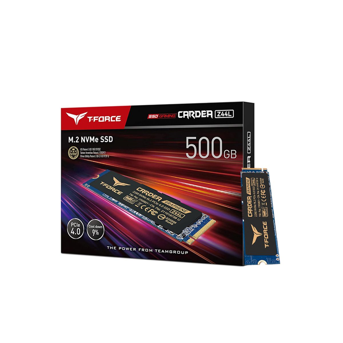 TEAMGROUP - DISCO SOLIDO INTERNO TEAMGROUP M.2 NVME 500GB P/N: TM8FPL500G0C127