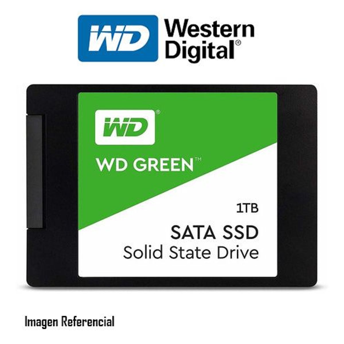 WESTERN DIGITAL - DISCO SOLIDO INTERNO WESTERN DIGITAL GREEN 1TB SATA P/N: WDS100T3G0A