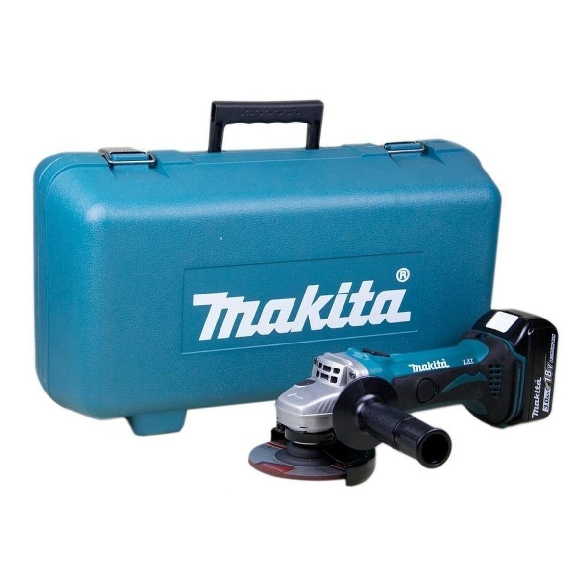 MAKITA - Amoladora Angular 4 1/2'' 18V LXT Inc 2 Bat y Carg Makita DGA452RFE