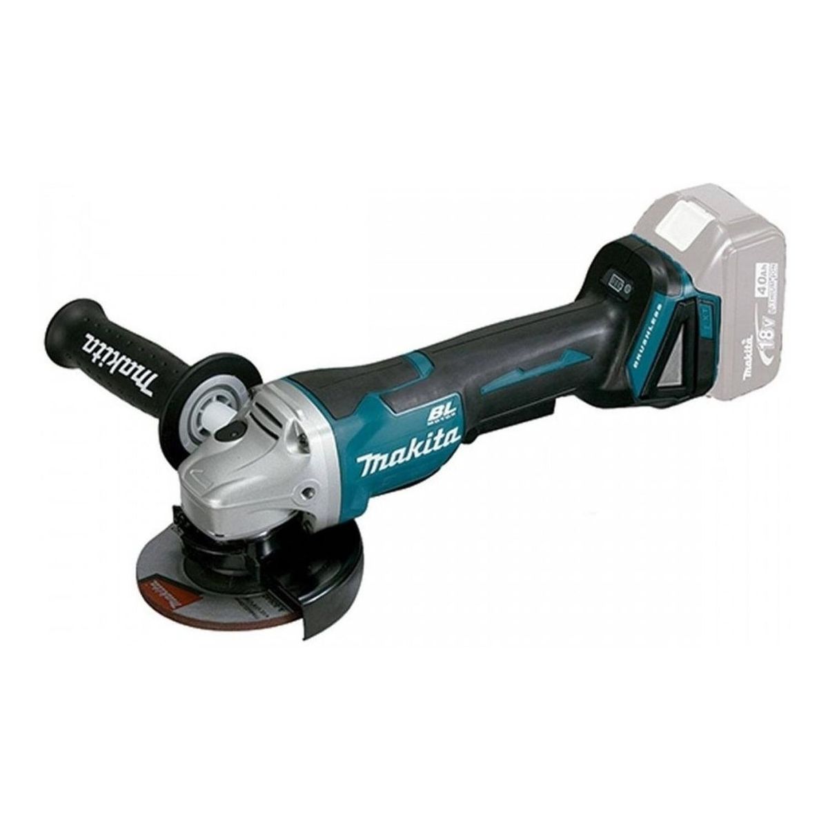 MAKITA - Amoladora Angular 4 1/2'' 18V LXT BL Baretool Makita DGA458Z