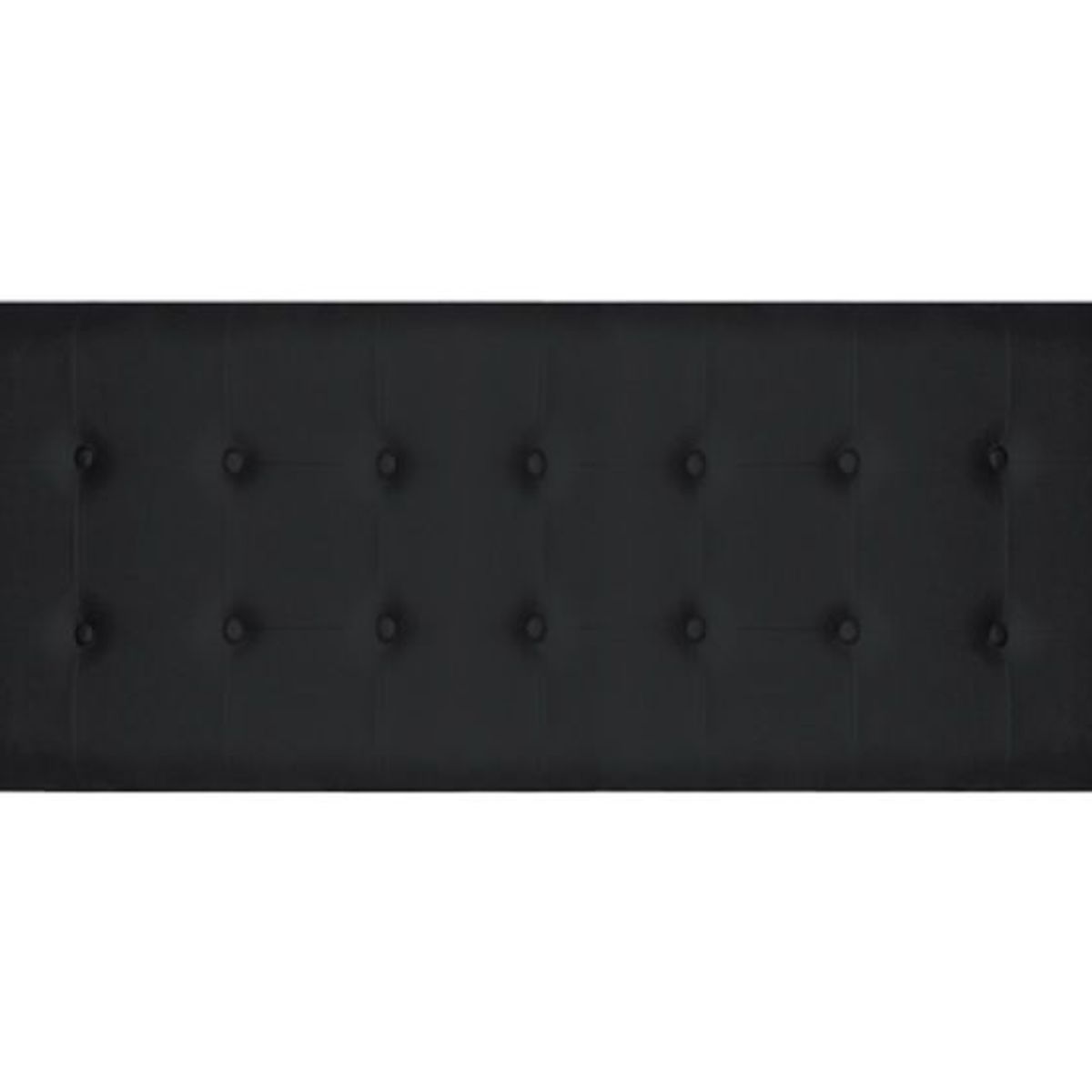 BARAKA HOME - Cabecera Opole 1.5 plz - Negro