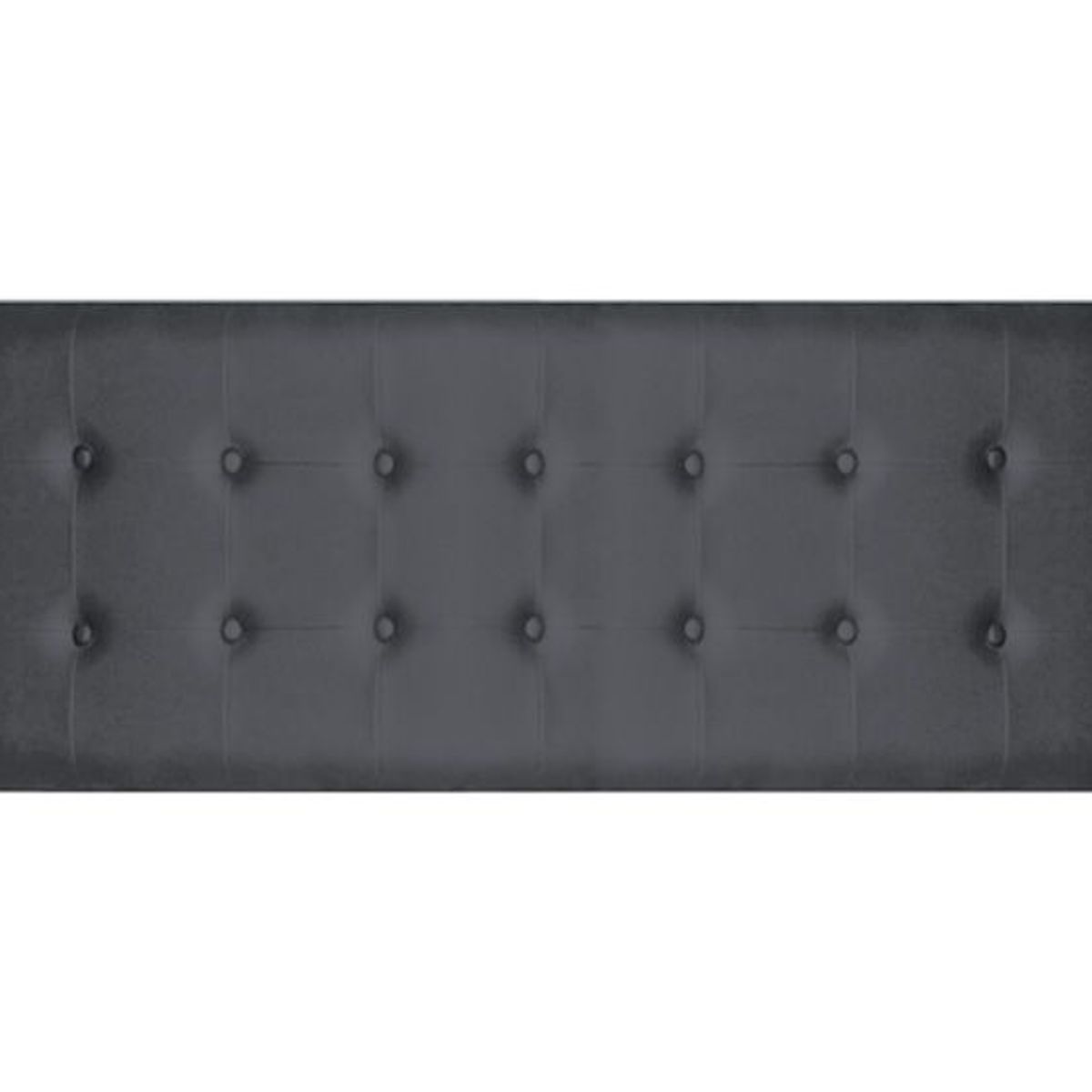 BARAKA HOME - Cabecera Opole 1.5 plz - Gris Oscuro