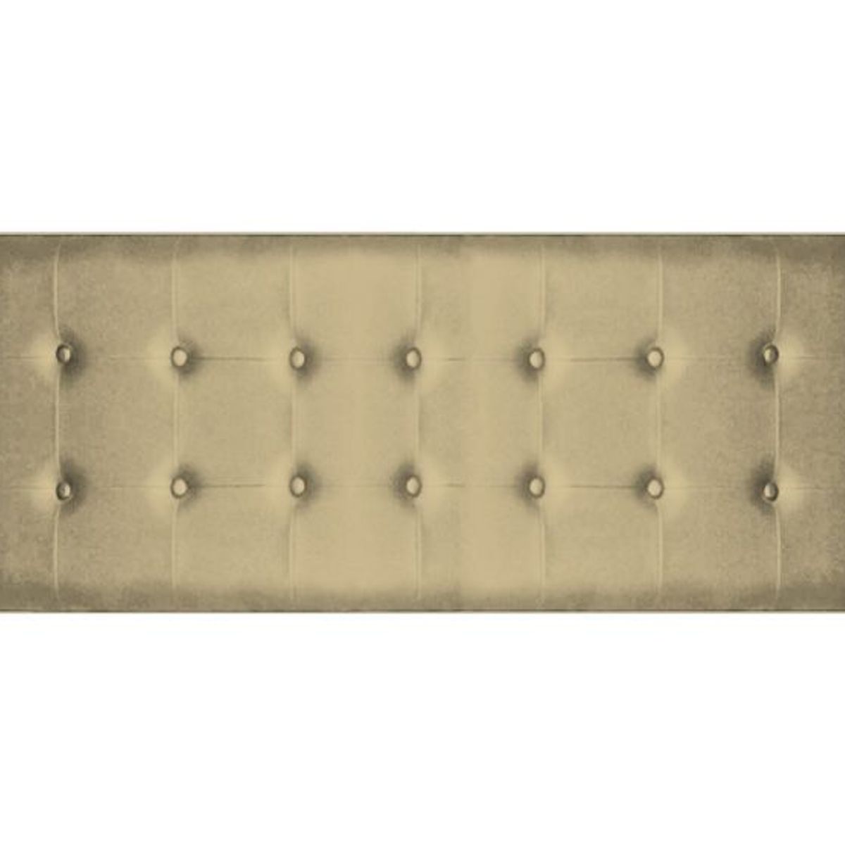 BARAKA HOME - Cabecera Opole 1.5 plz - Beige Oscuro