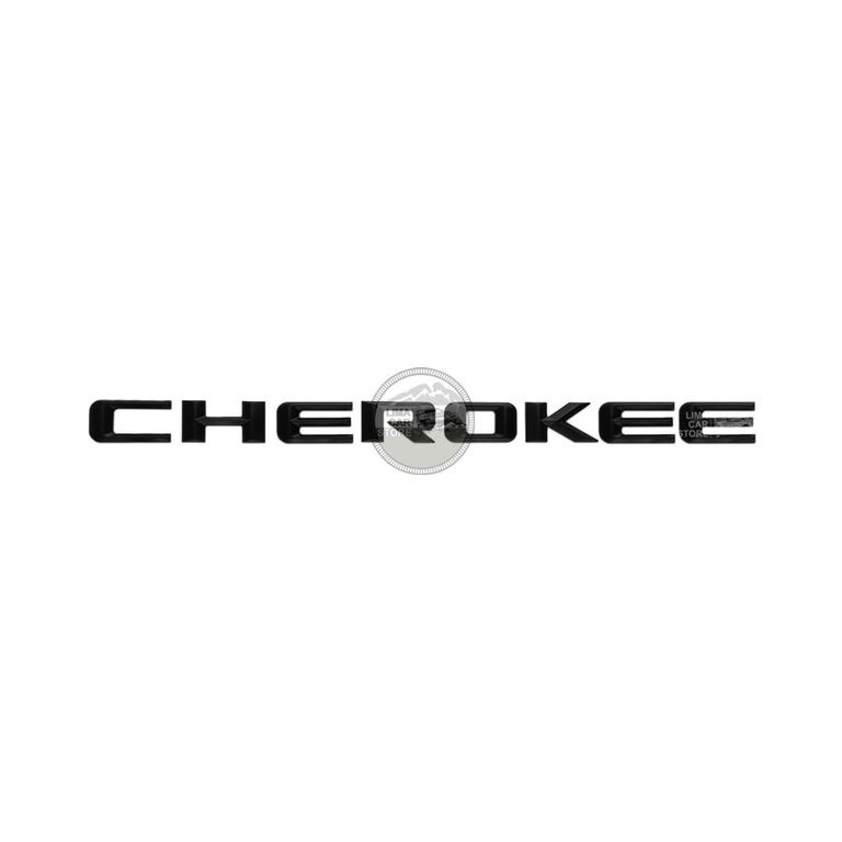 Emblema Logo Cherokee Negro Jeep Compass Grand Wrangler JEEP ...
